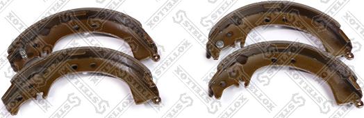 Stellox 096 100-SX - 096 100-SX 4085.00=569SBS=K2333-01 !колодки барабанные\ Toyota RAV4 2.0i 16V 94-00 autosila-amz.com