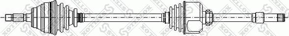 Stellox 158 1043-SX - Приводной вал autosila-amz.com