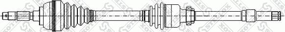 Stellox 158 1010-SX - Приводной вал autosila-amz.com