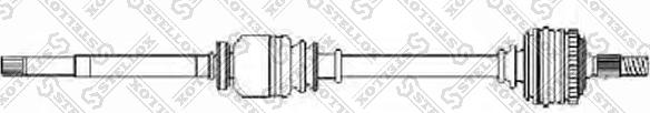 Stellox 158 1765-SX - Приводной вал autosila-amz.com