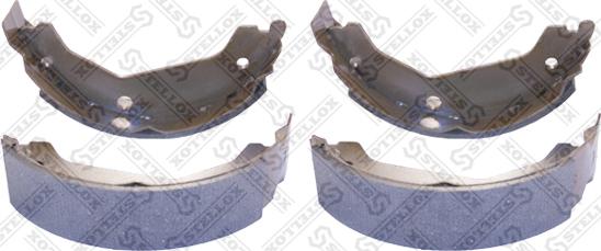 Stellox 161 100-SX - 161 100-SX 4150.00 !колодки барабанные\ Mazda E2000/2200 Van 91>, Hyundai H100 2.4/2.5D 93-00 autosila-amz.com