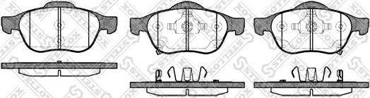 Stellox 1065 002-SX - Тормозные колодки, дисковые, комплект autosila-amz.com