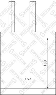 Stellox 10-35106-SX - Теплообменник, отопление салона autosila-amz.com