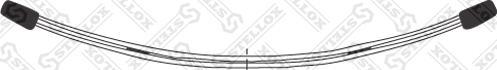 Stellox 12-00071-SX - Многолистовая рессора autosila-amz.com