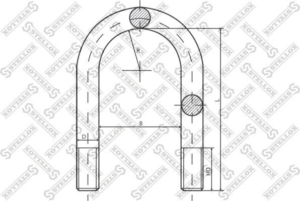 Stellox 84-64609-SX - Стремянка рессоры autosila-amz.com