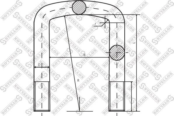 Stellox 84-64035-SX - Стремянка рессоры autosila-amz.com