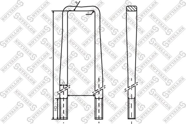 Stellox 84-64175-SX - Стремянка рессоры autosila-amz.com