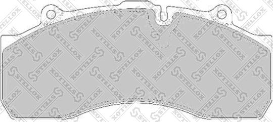 Stellox 85-01445-SX - Тормозные колодки, дисковые, комплект autosila-amz.com