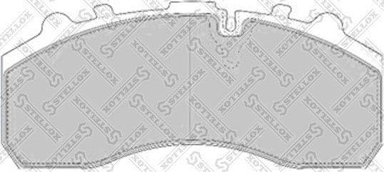 Stellox 85-01413-SX - Тормозные колодки, дисковые, комплект autosila-amz.com