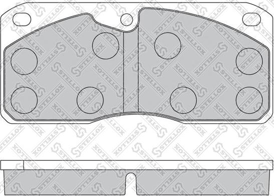 Stellox 85-01431-SX - Тормозные колодки, дисковые, комплект autosila-amz.com