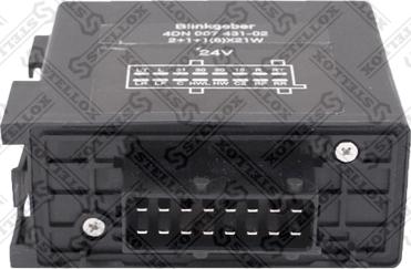Stellox 88-05819-SX - реле-прерыватель указателей поворотов!24V 2+1+1x21W 16-pin\Scania 124/114/144 autosila-amz.com