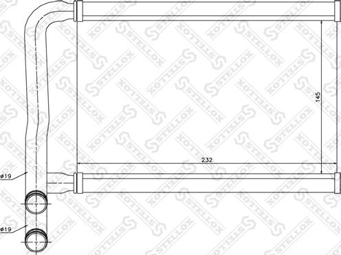 Stellox 82-05015-SX - Теплообменник, отопление салона autosila-amz.com