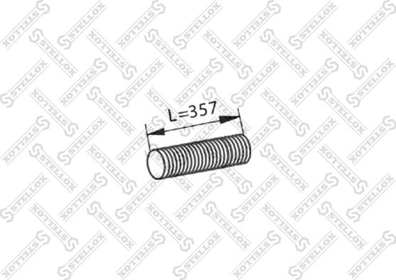 Stellox 82-01652-SX - Гофрированная труба, выхлопная система autosila-amz.com