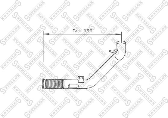 Stellox 82-03712-SX - Труба выхлопного газа autosila-amz.com