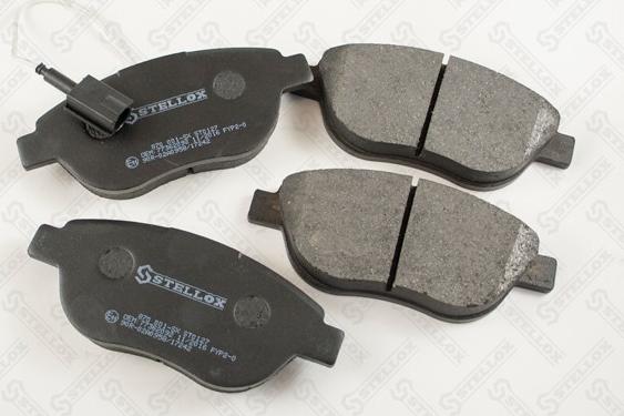 Stellox 870 001-SX - Тормозные колодки, дисковые, комплект autosila-amz.com
