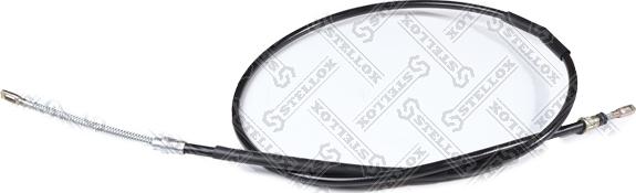 Stellox 29-98744-SX - трос ручного тормоза! drum\ Lada Samara 86>/Samara Forma 1.1-1.5 91> autosila-amz.com