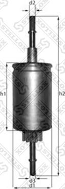 Stellox 21-00458-SX - Топливный фильтр autosila-amz.com