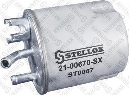 Stellox 21-00670-SX - Топливный фильтр autosila-amz.com