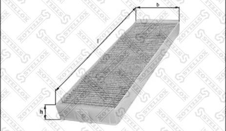 Stellox 71-10093-SX - Фильтр воздуха в салоне autosila-amz.com