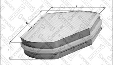 Stellox 71-10037-SX - фильтр салона!\ MB W202/W210 all 93> autosila-amz.com