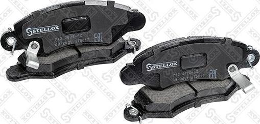 Stellox 713 002B-SX - Тормозные колодки, дисковые, комплект autosila-amz.com