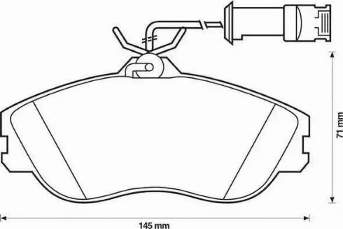 Stop 571402S - Тормозные колодки, дисковые, комплект autosila-amz.com