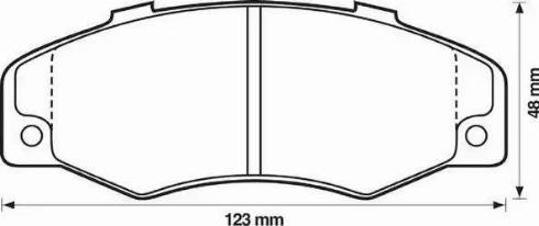 Stop 571339S - Тормозные колодки, дисковые, комплект autosila-amz.com