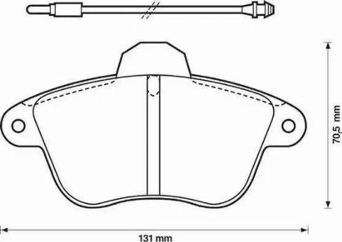 Stop 571741S - Тормозные колодки, дисковые, комплект autosila-amz.com