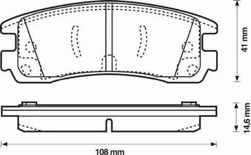 Stop 573062S - Тормозные колодки, дисковые, комплект autosila-amz.com