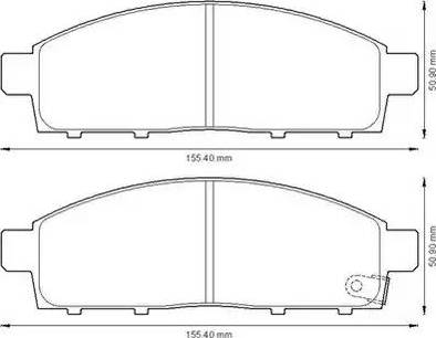 Stop 572574S - Тормозные колодки, дисковые, комплект autosila-amz.com