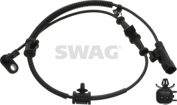 Swag 40 94 5568 - Датчик ABS, частота вращения колеса autosila-amz.com