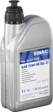 Swag 40 93 2590 - Трансмиссионное масло autosila-amz.com