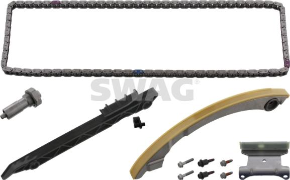 Swag 40 10 1763 - Комплект цепи привода распредвала autosila-amz.com