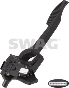 Swag 40 10 3942 - Педаль акселератора autosila-amz.com