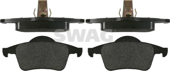 Swag 55 91 6360 - Комплект тормозных колодок, диско autosila-amz.com