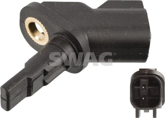 Swag 55 10 7841 - Датчик ABS, частота вращения колеса autosila-amz.com