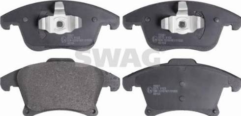 Swag 50 91 6941 - Brake Pad Set autosila-amz.com