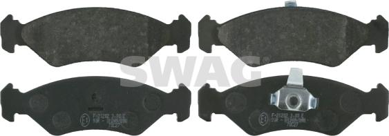 Swag 50 91 6042 - Тормозные колодки, дисковые, комплект autosila-amz.com