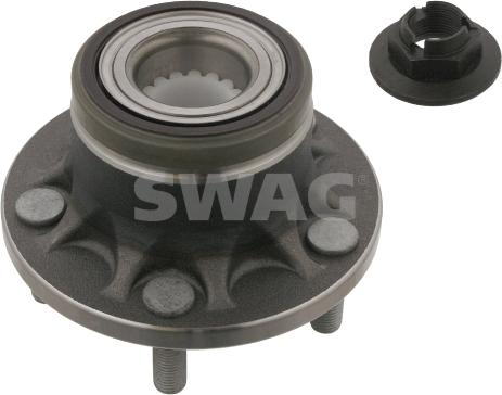 Swag 50 93 1686 - Комплект подшипника ступицы колеса autosila-amz.com