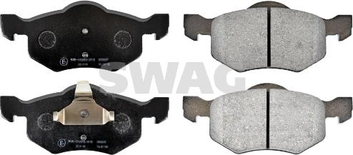 Swag 50 11 6067 - Тормозные колодки, дисковые, комплект autosila-amz.com