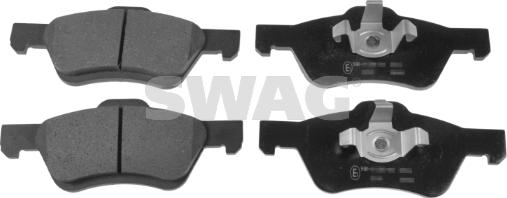 Swag 50 11 6071 - Тормозные колодки, дисковые, комплект autosila-amz.com
