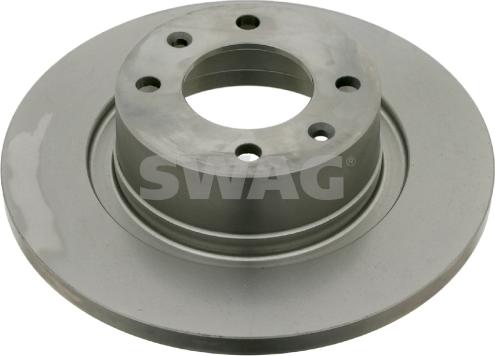 Swag 64 92 6739 - Тормозной диск autosila-amz.com