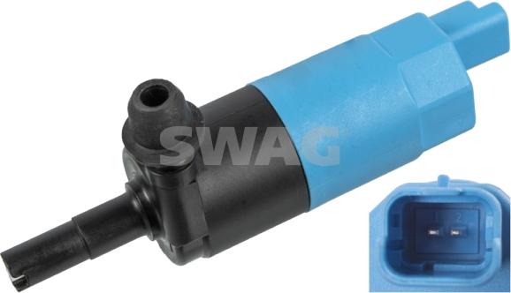 Swag 64 10 9447 - Водяной насос, система очистки фар autosila-amz.com