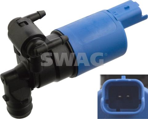 Swag 64 10 3392 - Водяной насос, система очистки фар autosila-amz.com