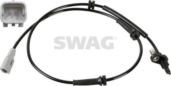 Swag 66 10 8003 - Датчик ABS, частота вращения колеса autosila-amz.com