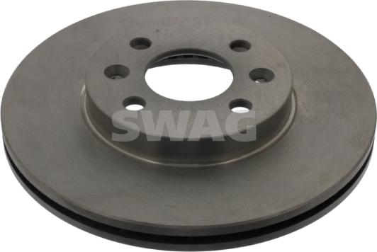 Swag 60 91 9925 - Тормозной диск autosila-amz.com