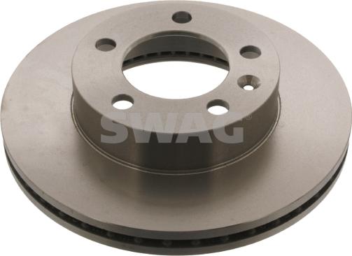 Swag 60 93 9346 - Тормозной диск autosila-amz.com