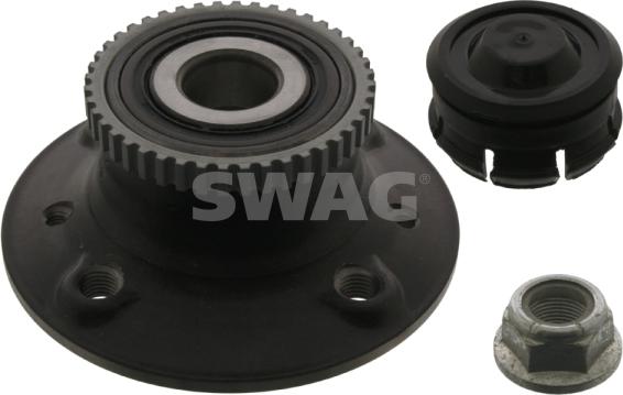 Swag 60 93 9252 - Комплект подшипника ступицы колеса autosila-amz.com