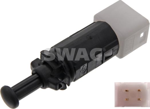 Swag 60 93 7052 - Выключатель фонаря сигнала торможения autosila-amz.com