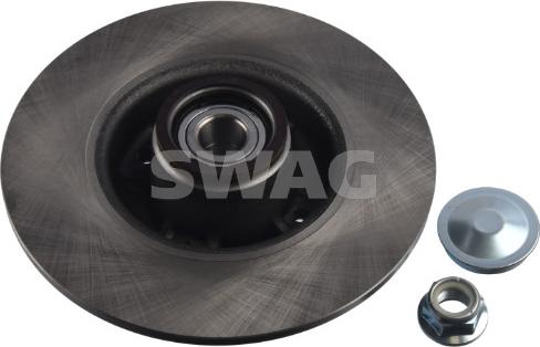 Swag 60 92 8154 - диск тормозной задний! с подш.и кольц.ABS\ Renault Megane 1.4-2.0 02> autosila-amz.com